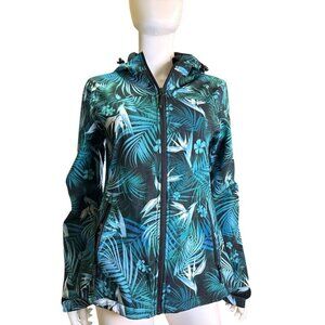 Mountain Warehouse Soft Shell Exodus Water Resistant Printed Jacket Size 6 EUC